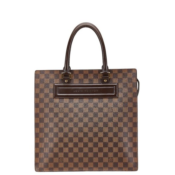 Louis Vuitton Damier Venice GM Tote Bag Handbag N51146 Brown PVC Leather Women's - Picture 1 of 10